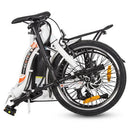 Ecotric Starfish 20inch Portable and Folding Electric Bike - Electricridesonly.com